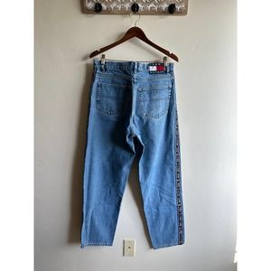 Vintage Tommy Hilfiger Spell Out Blue Jeans